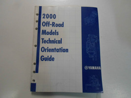 2000 Yamaha Spento Strada Modelli Tech Info Orientamento Guida Manuale Acqua - £13.32 GBP