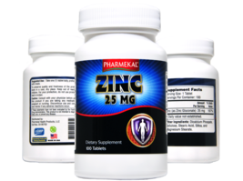 Pharmekal Zinc (as Zinc Gluconate) 25 mg, 100 Mini EASY to Swallow Tablets - £12.76 GBP