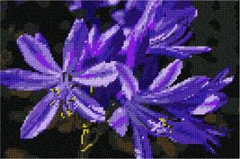 Pepita Ornamental Onion Allium Needlepoint Canvas - $50.00+