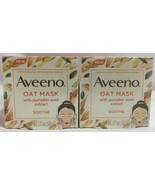 2X Aveeno Soothe Prebiotic Face Oat Mask With Pumpkin Seed Extract  - $19.95