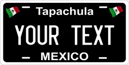 Tapachula Black Mexico License Plate Personalized Car Bike Motorcycle - £8.63 GBP+