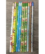 Vtg Lot Of 11 Christmas Pencils 80s 90s Good NOS - $260.95 MXN