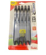 Pentel EnerGel-X Roller Gel Pens Blackjack Ink Medium Super Smooth Ink 2... - $10.83 CAD