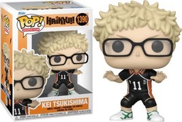 HaikYu! Anime Kei Tsukishima Playing Volleyball Vinyl POP Figure #1390 F... - £13.12 GBP