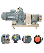 550W Cam Rotor Pump Hygienic Grade High Viscosity Liquid Transport  Pump    - $31,152.24 MXN