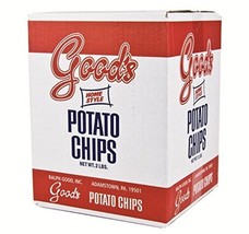 Good&#39;s Potato Chips 2-Pound Red Box Made in Lancaster PA - $24.70