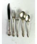 Rogers &amp; Bros. Reinforced Plate IS Full Dinner Set Silverplate Flatware - $31.94 CAD