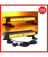 High Visibility Amber 30 LED Strobe Light Bar - Magnetic Emergency Warni... - $1,376.48 MXN