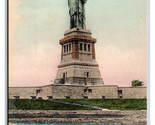 Statue of Liberty New York City NY NYC UNP Unused DB Postcard W9 - £2.33 GBP