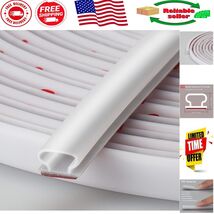 High-Quality Rubber Weather Stripping Seal - 49Ft Waterproof Self-Adhesi... - $315.07 MXN