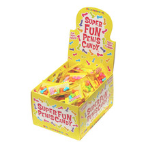 Super Fun Penis Candy 5Pc 100Ct Display - £39.11 GBP