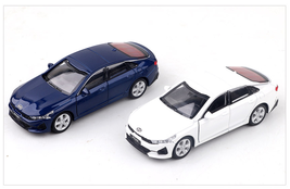 1:38 4.75&quot; Korea Mini Car KIA K5 DL3 Blue / White - $31.03