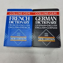 Collins Gem Lot Of 2 French English German English New Edition Dictionary Pocket - £3.71 GBP