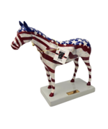 Horse Fever Old Glory Kimberly A Samson USA Flag Marion Cultural Allianc... - £19.77 GBP