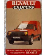 ⭕VTG, card pocket calendar 1988 RENAULT EXPRESS Portugal advertising - $4.95