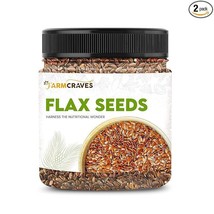 Raw Flax Seed Healthy Dry Fruit Snack Rich In Omega 250 Gram Pack of 2 - $17.32+