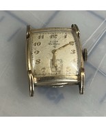 Vintage Elgin Deluxe Watch  17 Jewels 10k Gold Filled For Parts Or Repair - €53,92 EUR
