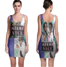Miami Vice (80&#39;s Tv Show) Women Sexy  Bodycon Fit Dress - £22.42 GBP