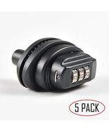 Set of 5 Combination Trigger Gun Locks Universal Firearms Pistol Rifle S... - €30,04 EUR