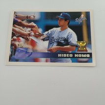 1996 Topps Hideo Nomo #136 All Star Rookie Los Angeles Dodgers Baseball Card - £0.78 GBP