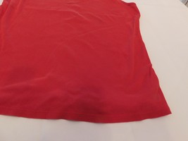 Bobby Brooks Women&#39;s Ladies sleeveless shirt Tank Top Size L 12-14 Red GUC - £8.22 GBP