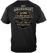 New 2ND Amendment God Guns And Guts Shirt Nra - £17.86 GBP+