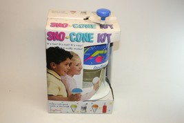 Vintage Sno-Motion Sno-Cone Maker Kit - Never Used - $16.82