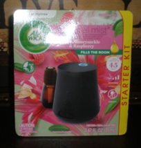 Air Wick Essential Oils Diffuser Mist Kit with Lush Honeysuckle Raspberr... - $19.55