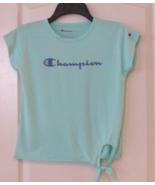 Champion 2 Pack Active Top Aruba Blue/Orchid Bouquet Girls Sz 5/6-7/8 NWT - $249.40 MXN