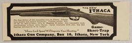 1936 Print Ad Ithaca Lock Speed Shotguns Game,Skeet,Trap Ithaca,New York - £7.98 GBP
