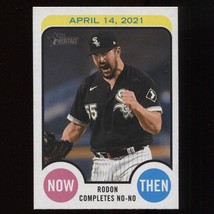 2022 Topps Heritage High Number Carlos Rodon Now &amp; Then NAT-9 Chicago White Sox - £1.54 GBP