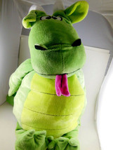 Green Dragon Happy Nappers Pillow Green Jay At Play 18 inches - £9.51 GBP