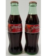 AR) Vintage 1998 Christmas Un-opened Full 8oz Glass Coca Cola Coke Soda ... - £14.98 GBP