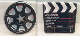 Hollywood Film Reel / Clap Board Party Plates Small Awards Red Carpet Tableware - £4.73 GBP