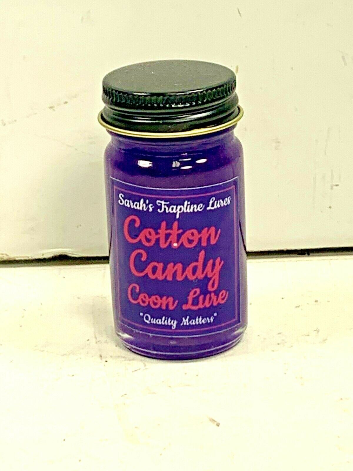 1 oz Cotton Candy Coon Call Sarah&#39;s Trapline Lures (She Traps Trapping S... - $13.96