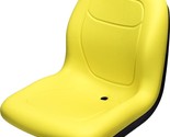 Milsco XB180 Yellow Seat Fits John Deere Gators and Lawn Mowers Toro Sca... - £98.28 GBP