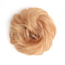 Elastic Hairpieces Natural Fake Scrunchie Curly Messy Hair Bun Bobble Hair Exten - £8.32 GBP+