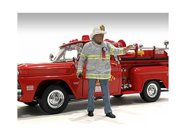 Firefighters Fire Captain Figure for 1/24 Scale Models American Diorama - £14.62 GBP