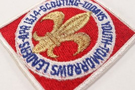Vtg Gold April 13-14th Scouting Today&#39;s Youth Boy Scouts of America BSA Patch! - £9.16 GBP