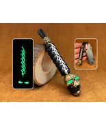 Solid Copper Bead Lanyard,Custom Knife Lanyard Keychain, 550 Paracord, B... - $42.99