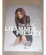 LISA MARIE PRESLEY NOW WHAT ALBUM TOUR PROMOTIONAL POSTER 18 x 24 2005 - £17.63 GBP