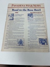 Pasadena Star-News Road to the Rose Bowl USC v. Northwestern - £17.84 GBP