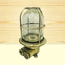 Bulkhead Brass Light Nautical Marine Vintage Style Antique Wall Decor Fo... - $128.25