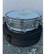 Vintage 60&#39;s Rogers Powertone Chrome Over Brass 5x14 Snare Drum - Clevel... - $250.00