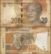 South Africa 20 Rand. ND (2012) UNC. Banknote Cat# P.134a - £4.90 GBP