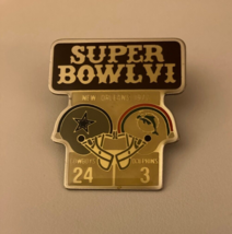 Super Bowl VI NFL Football New Orleans 1972 Pin Dallas Cowboys VS Miami ... - $15.00