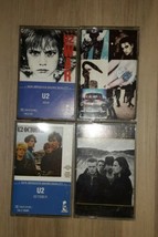 Lot Of 4 U2 Cassettes: Joshua Tree, War, October, Achtung Baby - $7.81