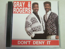 Gray &amp; Rogers Don&#39;t Deny It 1990 Cd Hip Hop R&amp;B Swing Voss Records Htf Vg Oop - £7.81 GBP
