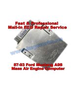 87-93 Ford Mustang 5.0 A9S Mass Air Engine Computer ECU- MAIL-IN REPAIR ... - $147.00