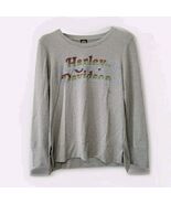 Harley Davidson Women&#39;s Sweater Sz M Gray Bedford TX Vtg - €21,46 EUR